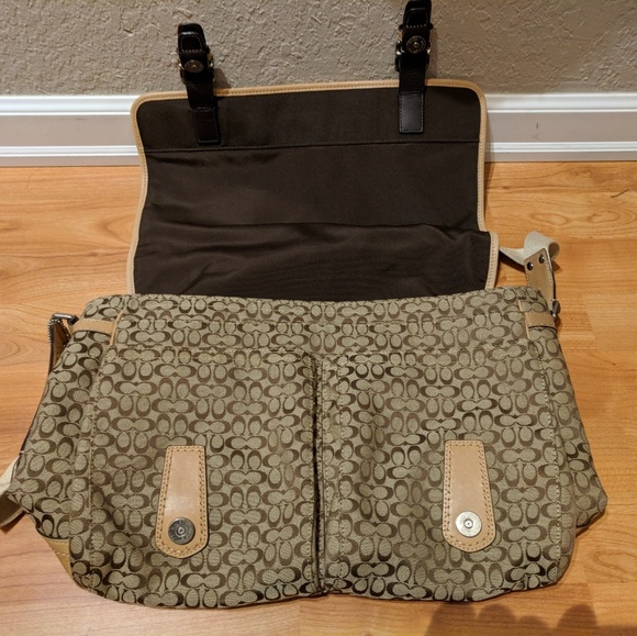 Coach Bags Coach Signature Messenger Laptop Bag Poshmark